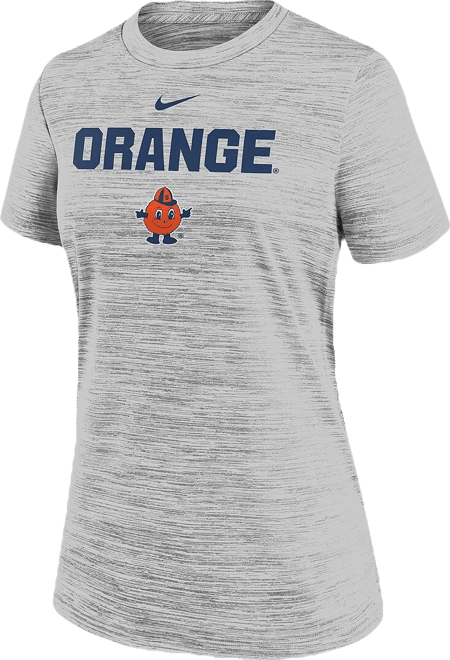 Women's Gray Syracuse Orange Velocity Dri-fit T-Shirt