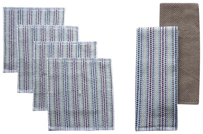 2PCS Random Color Dish Cloths For Towels And Microfiber Southwest Kitchen  Towels
