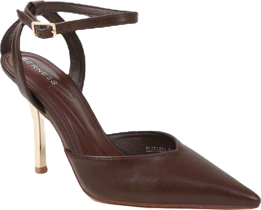 Clarissa Pumps with Metallic Heel