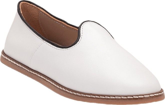 Dalya Leather Slip On Flats (Women)