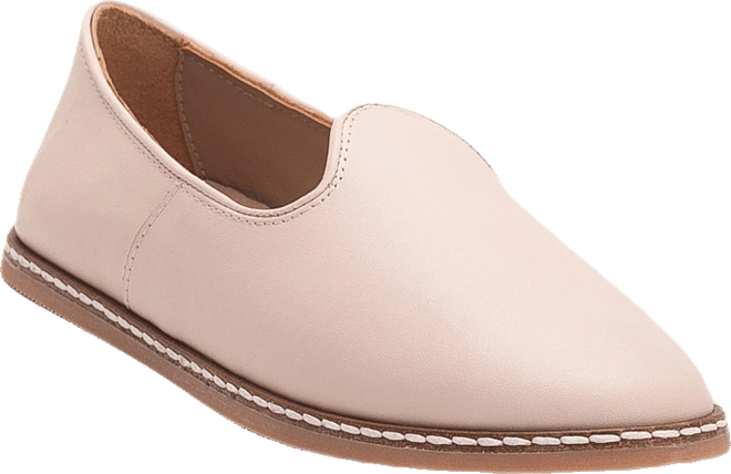 Dalya Leather Slip On Flats (Women)