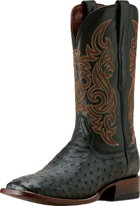 Men's Classic Cash Wide Square Toe Western Boots