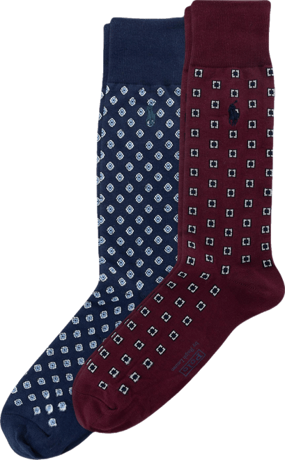 Men's 2-Pack Foulard Socks