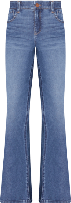 Petite High-Rise Flare Jeans