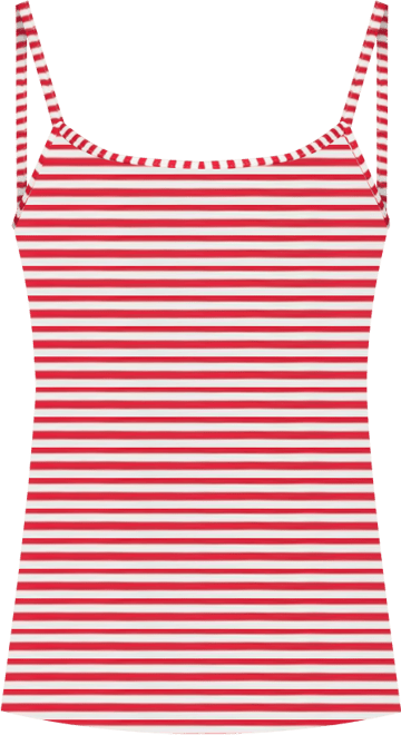 Womens Two Piece Striped Headband Tank Top