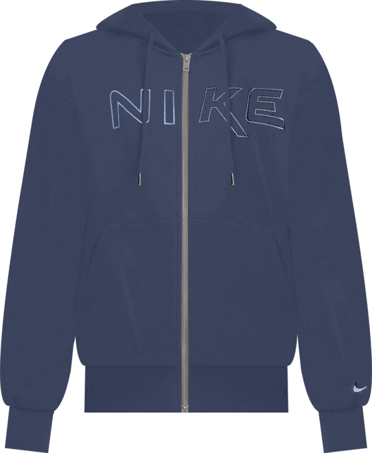 Nike Sportswear Club Sudadera con gorro de tejido Fleece de cierre completo para hombre