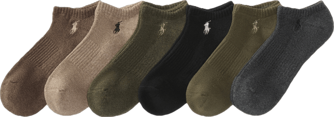 Men's 6-Pack Performance Sport Low Cut Socks