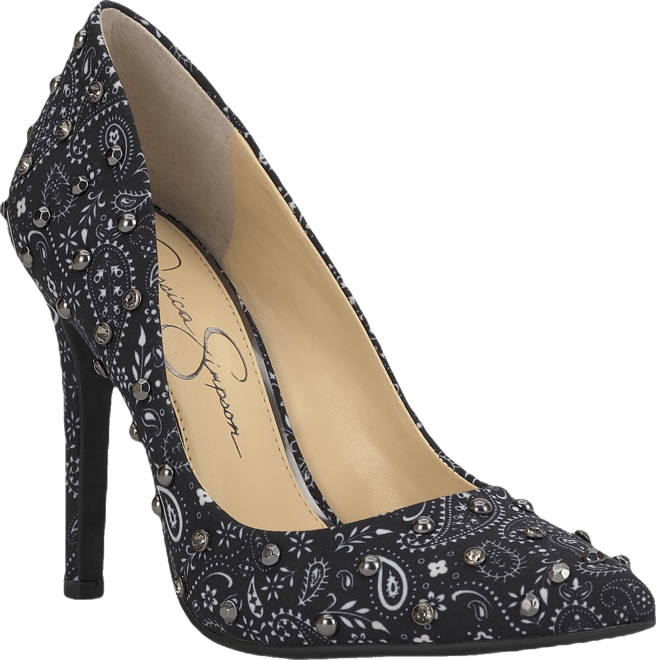 Women's Cassani Studded Pointed-Toe Pumps