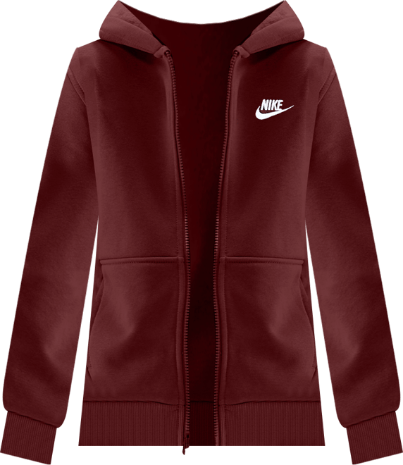 Nike Sportswear Club Fleece Big Kids' Full-Zip Hoodie