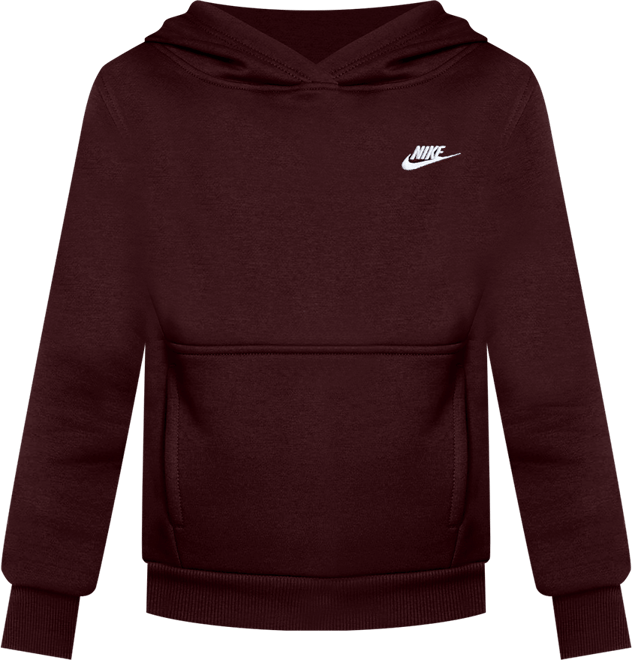Nike Sportswear Club Fleece Sudadera con gorro sin cierre para niños talla grande (talla amplia)