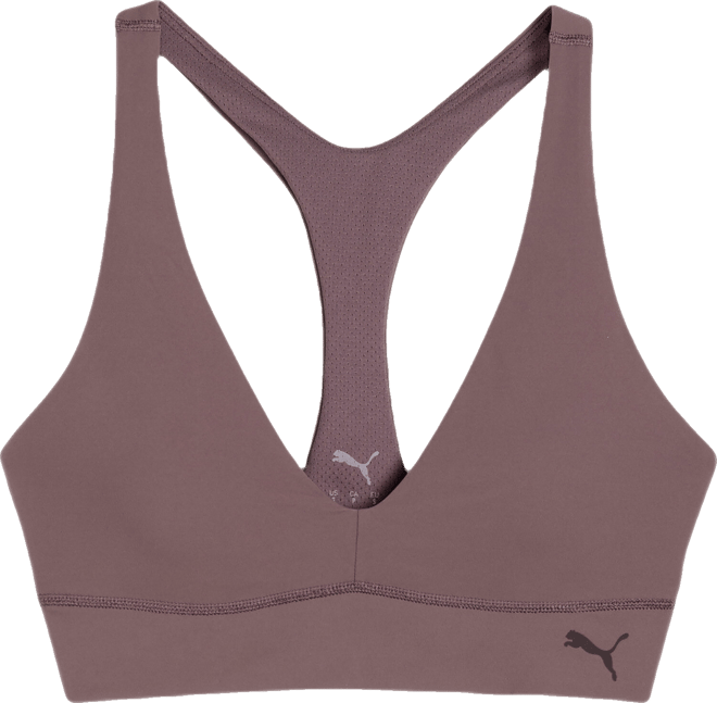 PUMA Shapeluxe Plunge Women's Moisture Wicking, Low Impact Sports Bra