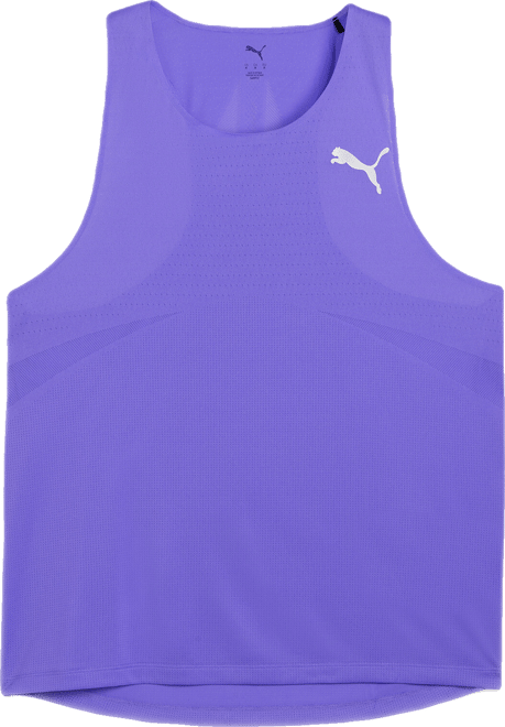PUMA Raceday Ultraspun Breathable Running Singlet, Top