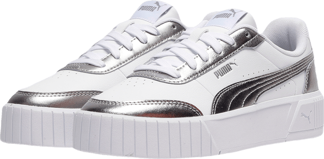 PUMA Carina Mia Metallic Platform Sneakers