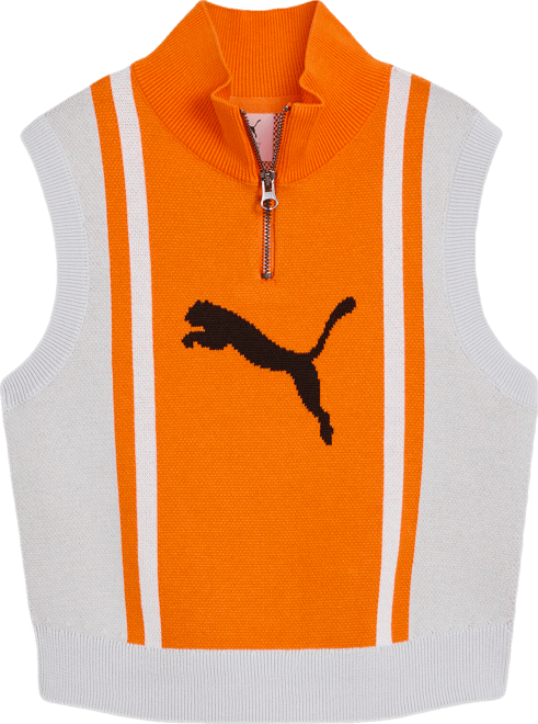 FUTURE.PUMA.ARCHIVE Half-Zip Tank Top