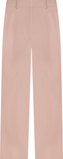 Women's High-Rise Pleat Detail Pants