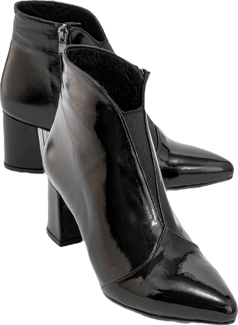 Finda Leather Block Heel Boot (Women)