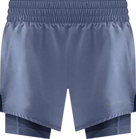 Nike One Shorts 2 en 1 Dri-FIT de tiro alto de 8 cm para mujer