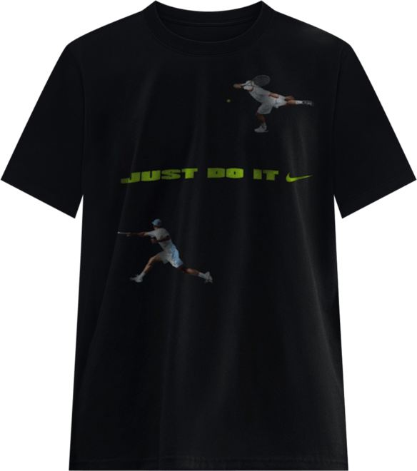 Just Do It: Nike Tennis T-Shirt