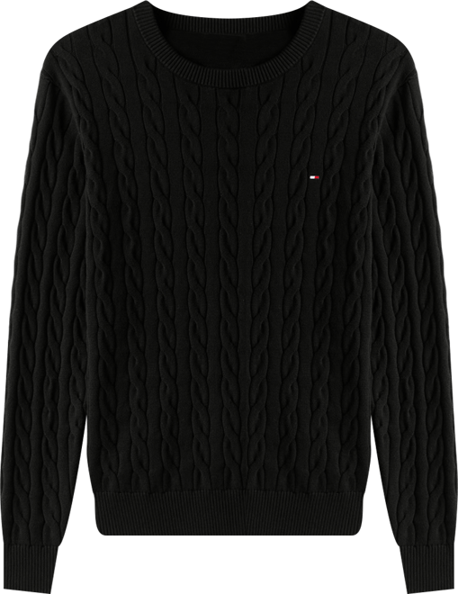 Men's Classic Cable Crewneck Sweater