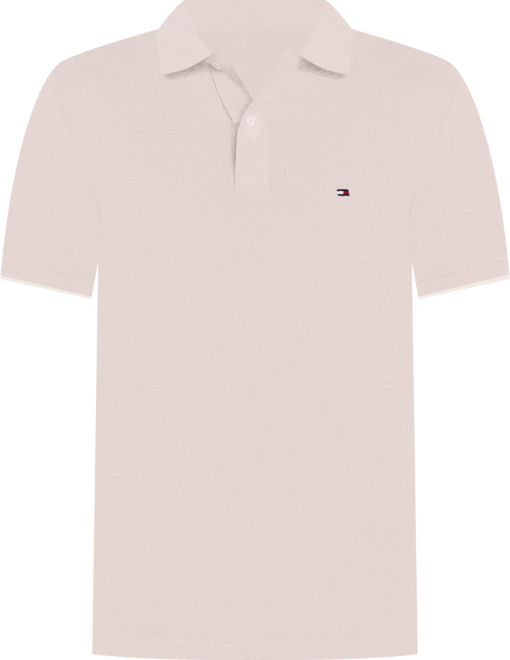 Men's Regular-Fit Tipped Linen Polo Shirt