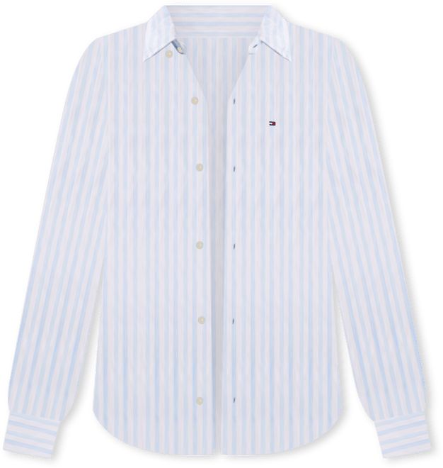 Men's Pigment-Dyed Stripe Linen Button Up Shirt