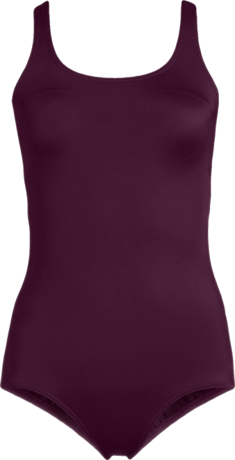 Women's D-Cup Tugless Low Leg One Piece Swimsuit