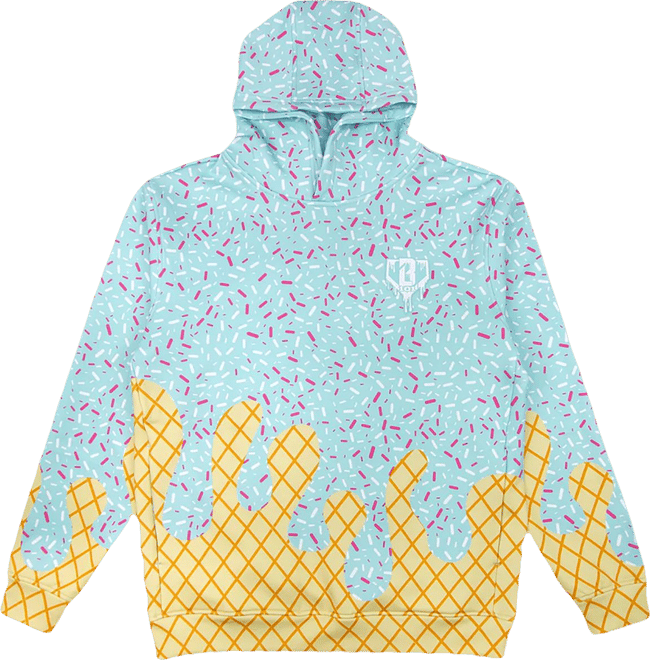 Baseball Lifestyle 101 Boys' Ice Cream Hoodie