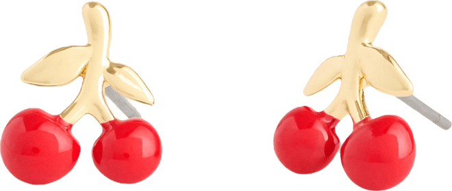 COACH Vintage Charms Cherry Stud Earrings | Dillard's