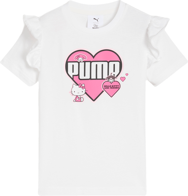 PUMA x HELLO KITTY AND FRIENDS® Little Kids' Ruffle T-Shirt