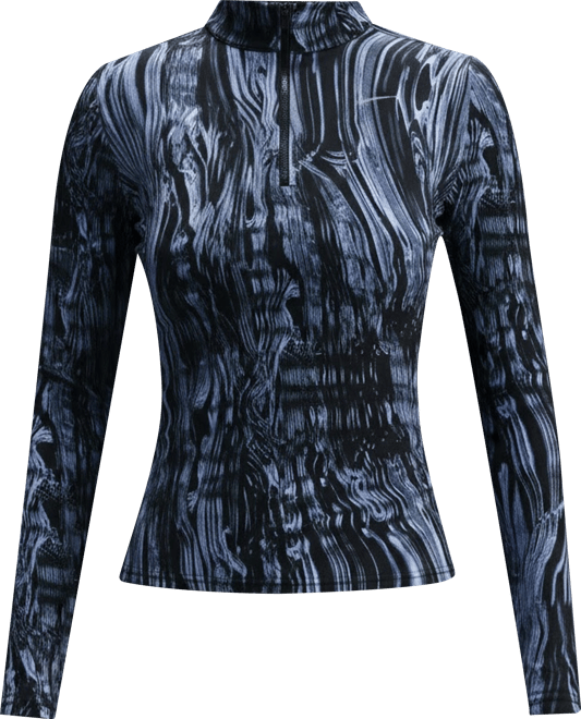 Nike Swift Women's Dri-FIT UV 1/2-Zip Printed Running Top