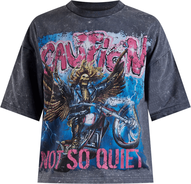First Row Caution Long-Sleeve Tee