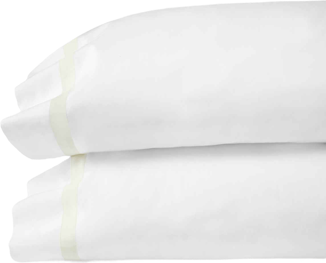 Estate Woven Cotton Pillowcase Pair, King