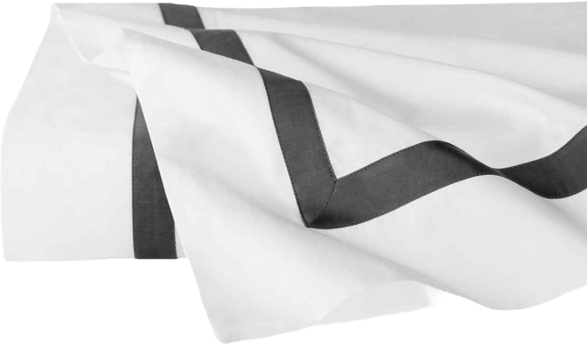 Estate Woven Cotton Flat Sheet, Full/Queen