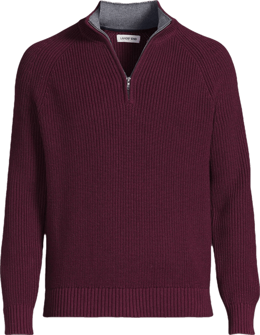 Big & Tall Drifter Quarter Zip Sweater