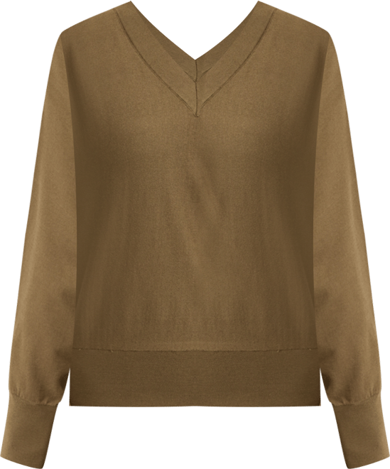 Women's V-Neck Sweater, Created for Macy's
