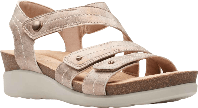 Women's Calenne Clara Strappy Wedge Sandals