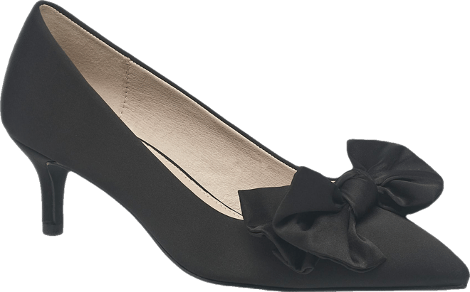 Ladies Hayleybow Kitten Heel