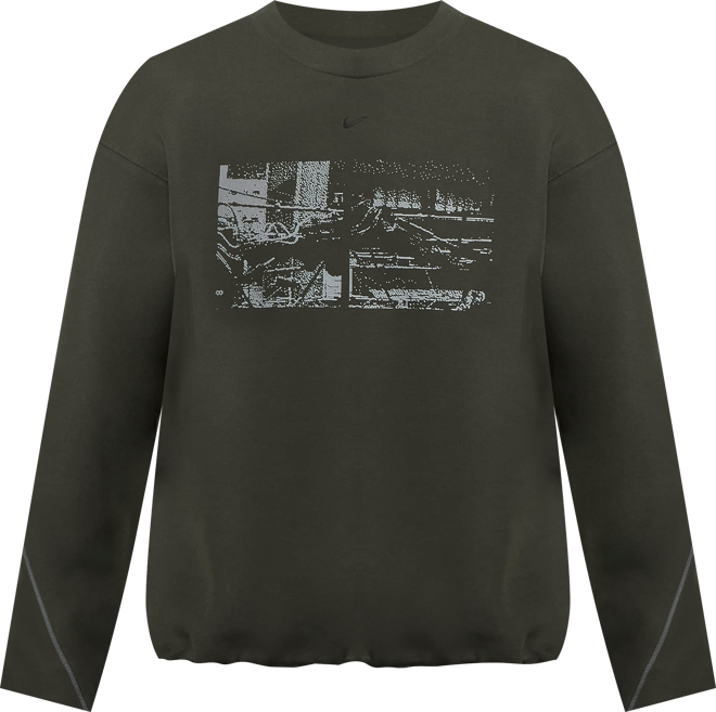 나이키 테크 남성 리플렉티브 액센트 플리스 크루