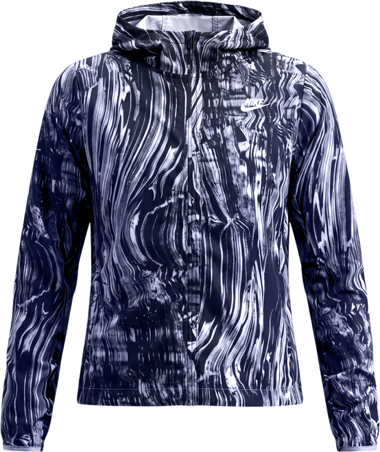 Nike Swift Chamarra de correr Repel UV con estampado para mujer