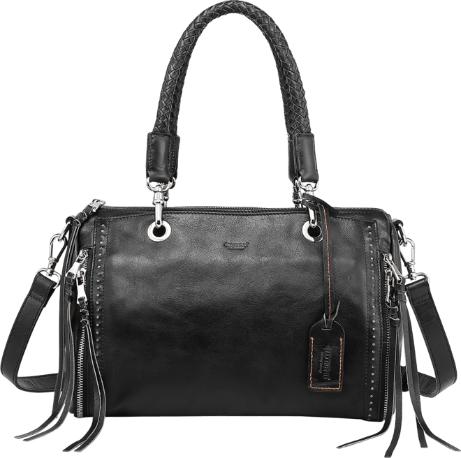 Women's Genuine Leather Lily Satchel Bag