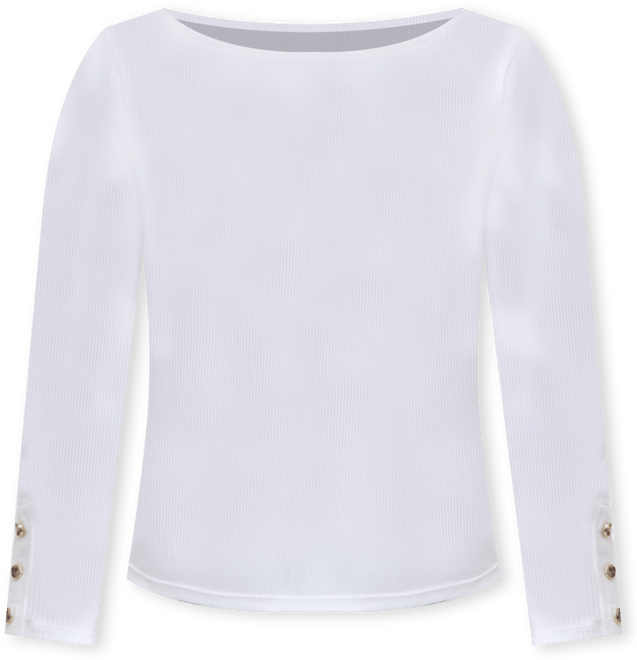 Women's Button-Cuff Boatneck Top, Macy's Exclusive