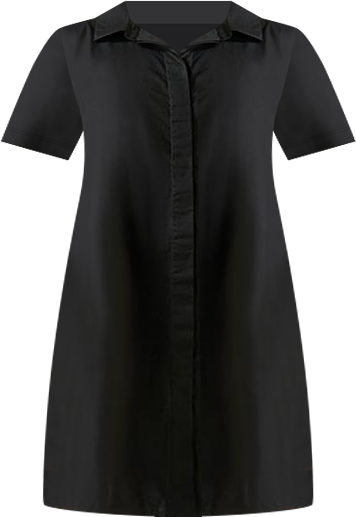 Obsidian Mini Shirt Dress