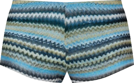 Women's Zigzag Stripe Shorts