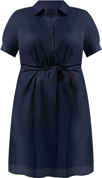 Esther Linen Shirt Dress