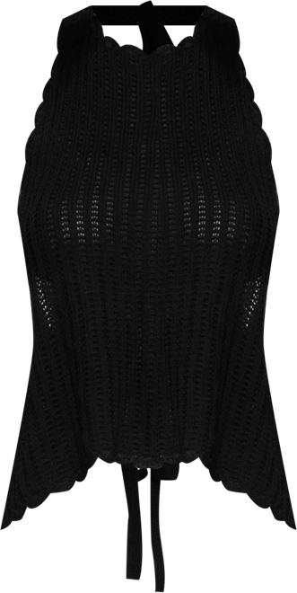 Women's Ivey Backless Crochet Halter Top