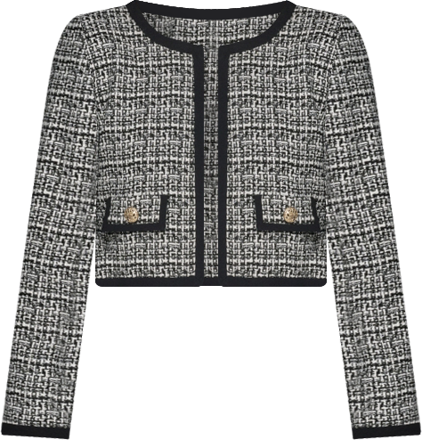 Women's Textured Jacquard Jacket