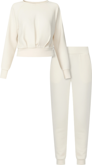 Women's Yummy Crewneck & Jogger Lounge Set