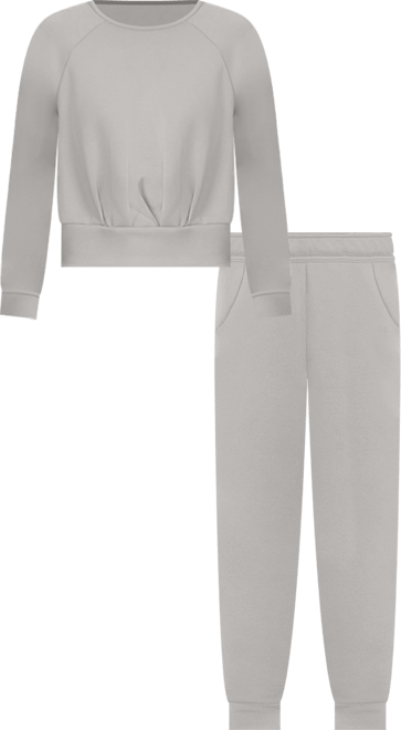 Women's Yummy Crewneck & Jogger Lounge Set