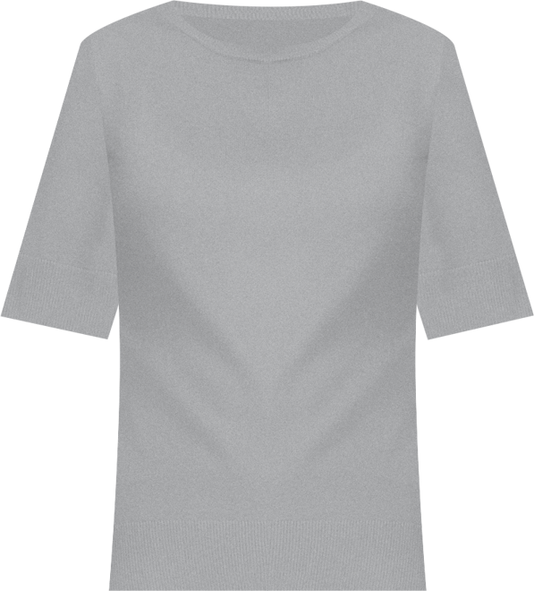 Women's Elbow Sleeve Crewneck Sweater