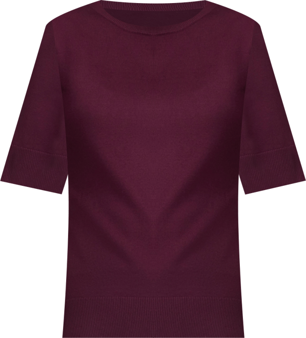 Women's Elbow Sleeve Crewneck Sweater